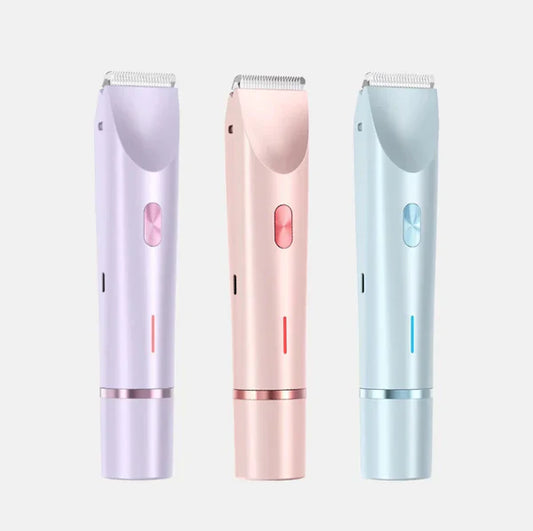Dual-Head Precision Electric Shaver & Trimmer