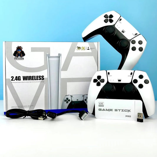 M15 4K Retro Game Stick with Dual Wireless Controllers