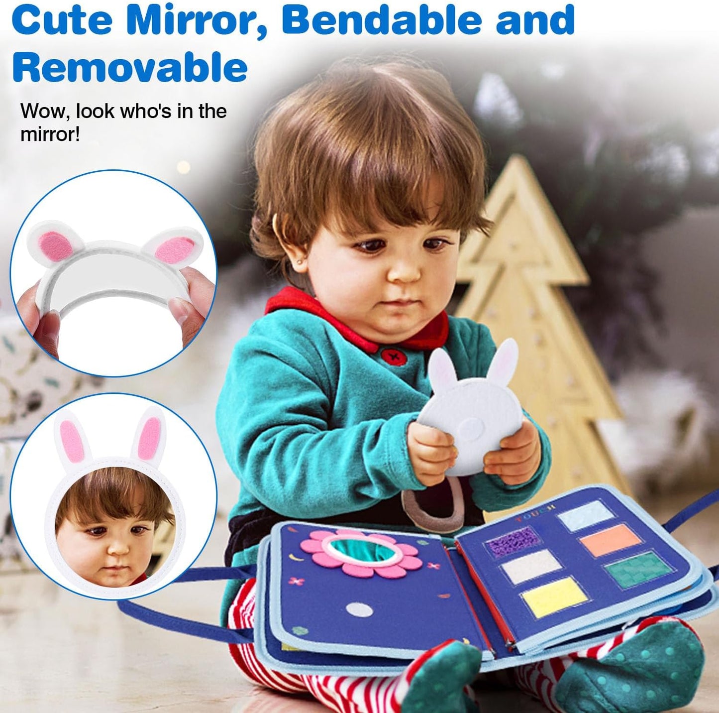 Busy Board Montessori Toys for Boys Girls