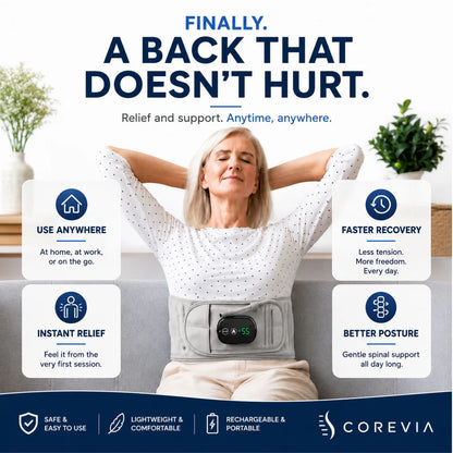 Advanced multi-therapy back relief and recovery belt