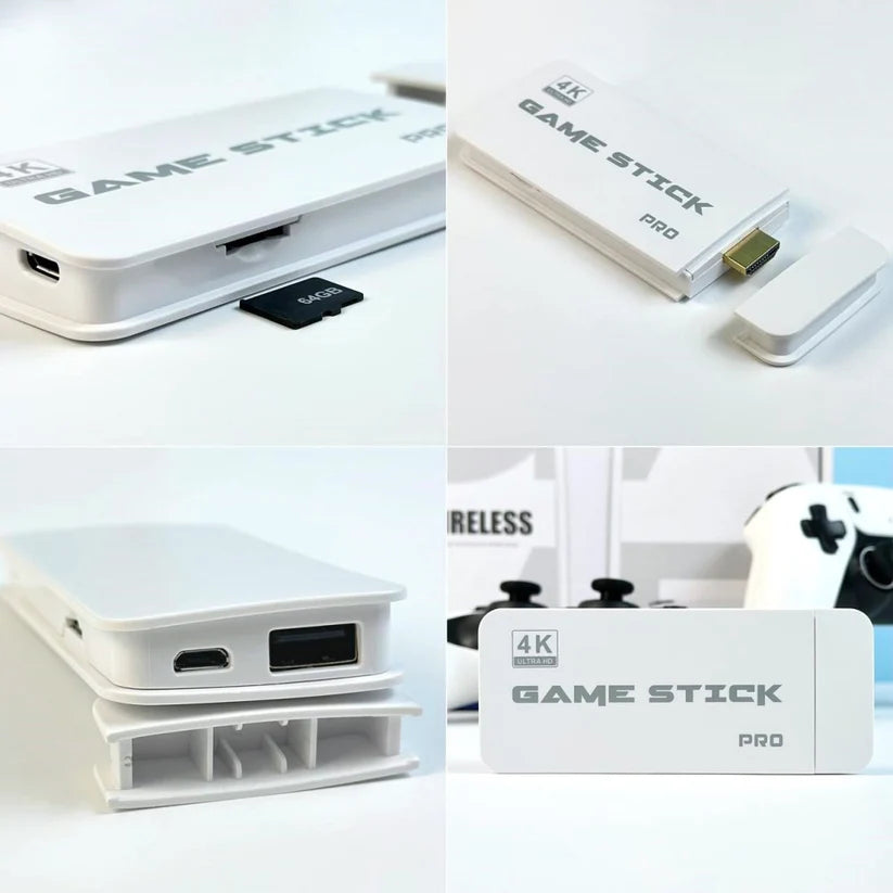 M15 4K Retro Game Stick with Dual Wireless Controllers