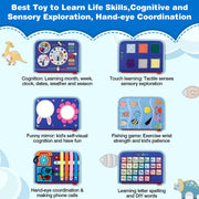 Busy Board Montessori Toys for Boys Girls