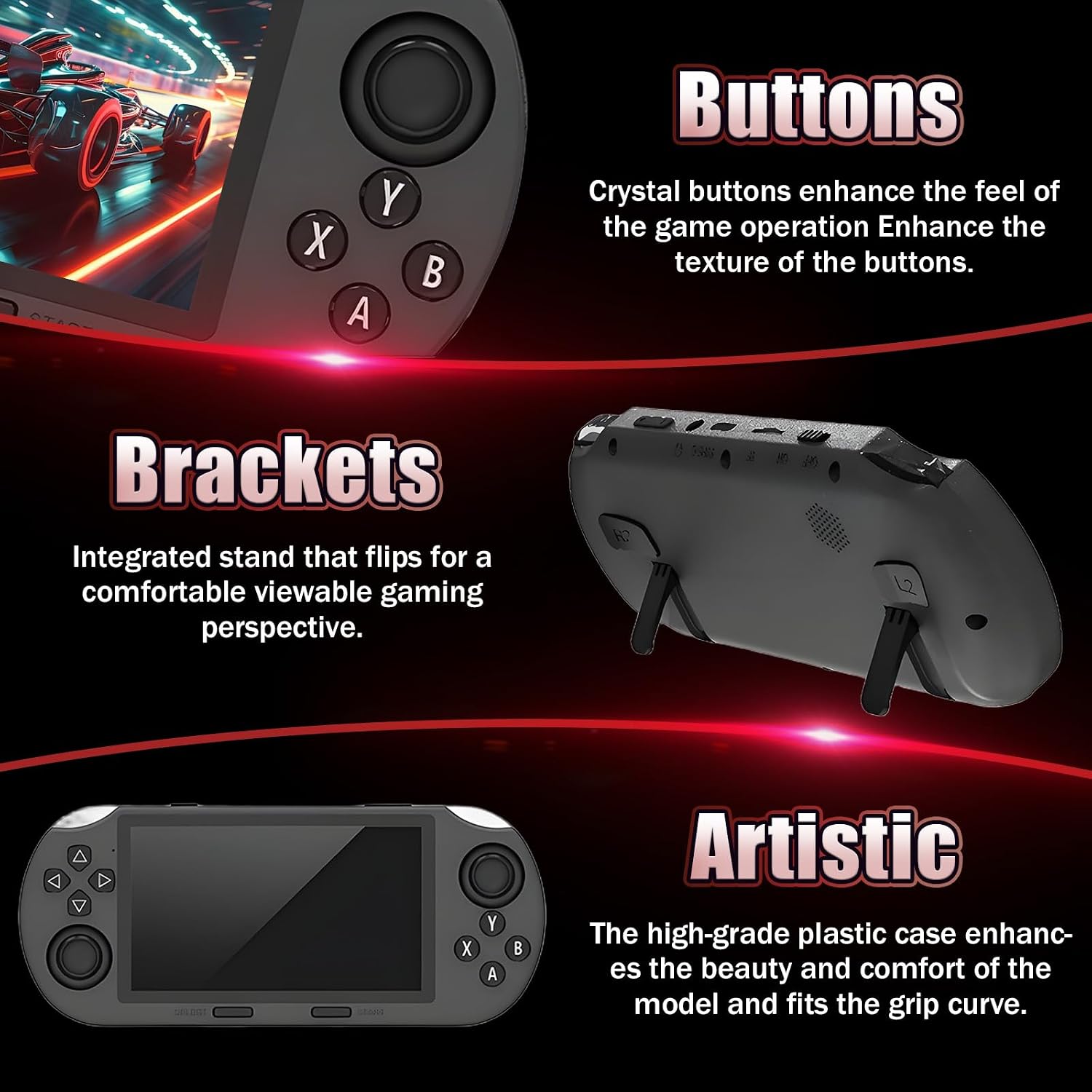 SF3000 Handheld Retro Game Console | 20000+ GAMES | 3000Mah