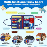 Busy Board Montessori Toys for Boys Girls