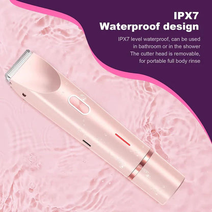 Dual-Head Precision Electric Shaver & Trimmer