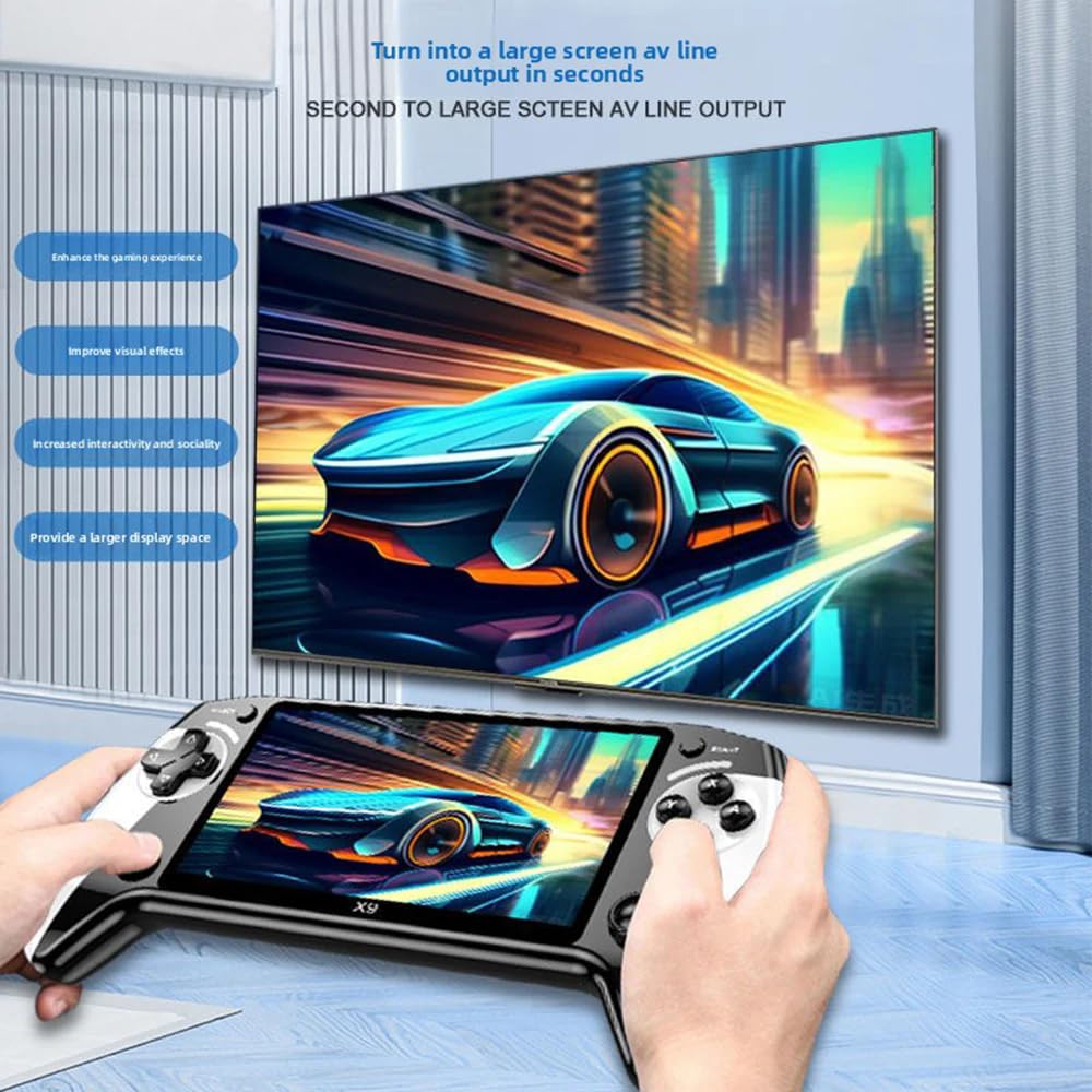 X9 5.5-Inch Handheld Retro Game Console