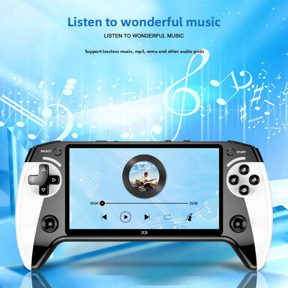 X9 5.5-Inch Handheld Retro Game Console