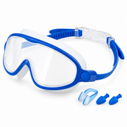 Empire Royals swim goggles in royal blue & white.