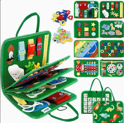 Busy Board Montessori Toys for Boys Girls