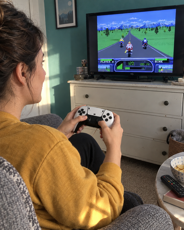 Customer showcase featuring Road Rash