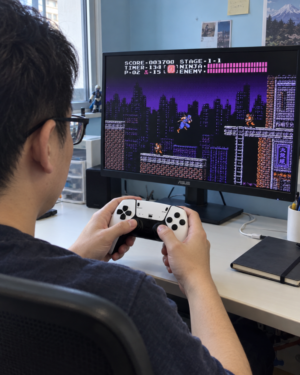 Customer showcase featuring Ninja Gaiden