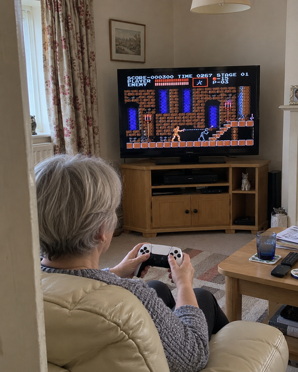 Customer showcase featuring Castlevania