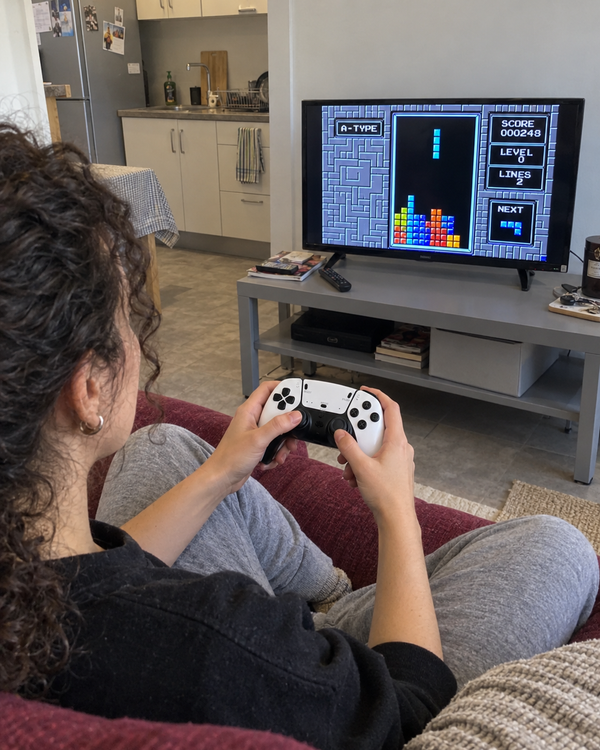 Customer showcase featuring Tetris