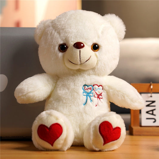 Stitched Glow Bear – Soft LED Plush Toy